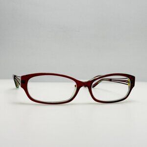 Michael Stars Eyeglasses Eye Glasses Frames Casual Chic Plum Stain 52-15-135